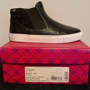 Tory Burch rosette high top sneakers
